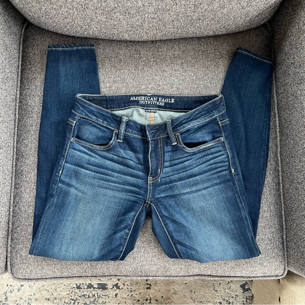 American eagle jeggings jeans size 8R EUC